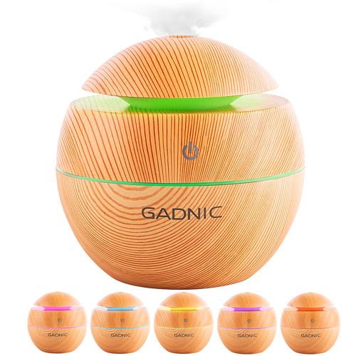 Difusor Gadnic Humidificador Aromatizante para Aceites 130mL Bamboo