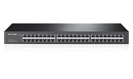 Switch 48 ports 10/100/1000 Mbps -jetstream -TP-Link (TL-SG1048)